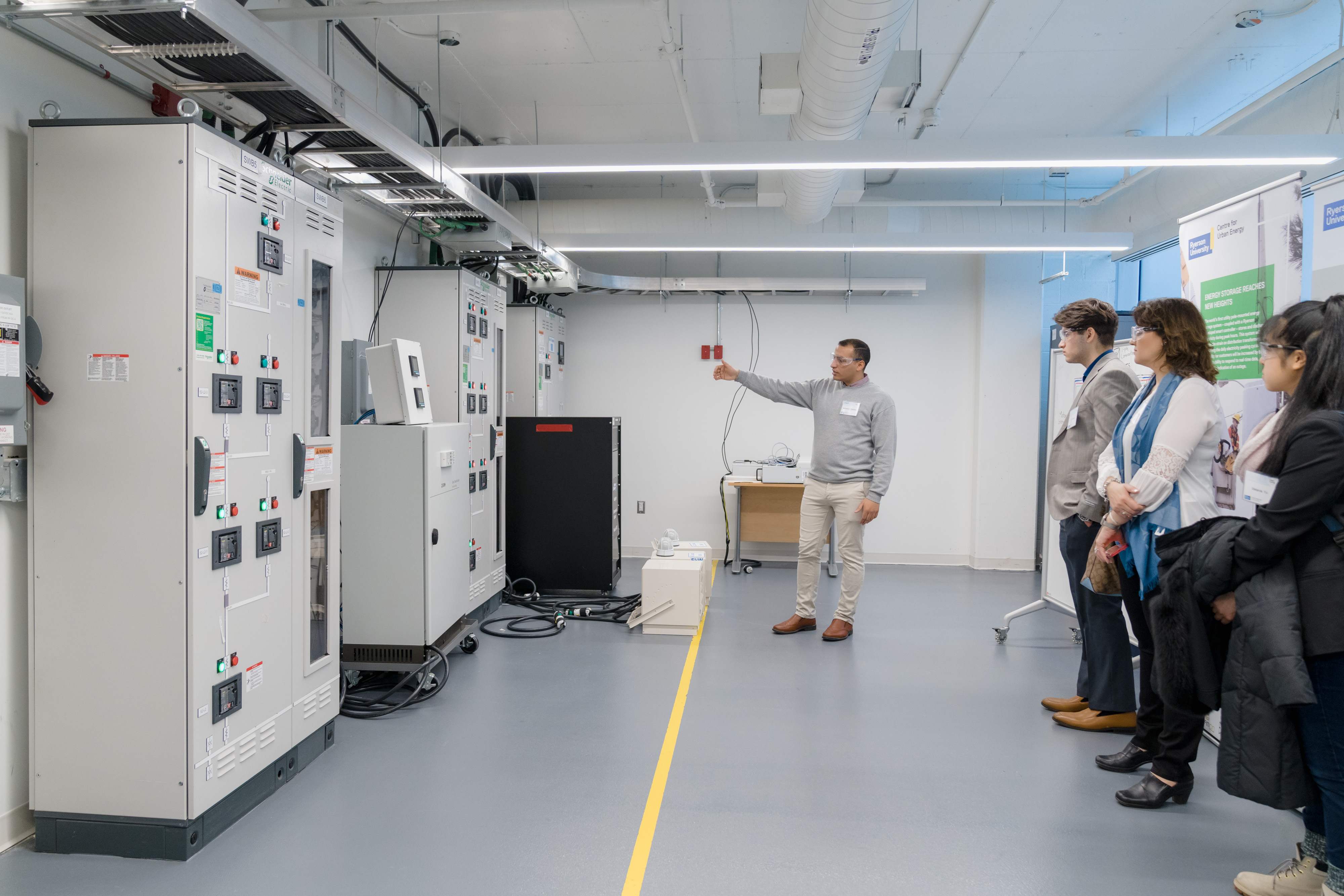 Schneider Electric Smart Grid Lab tour